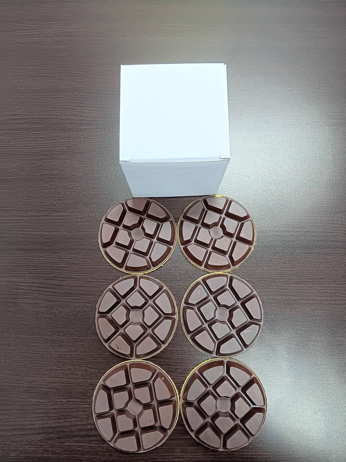 3" Metal Bond Diamond Polishing Pad 100 Grit for Concrete, Marble and Granite Floor - Wet / Dry