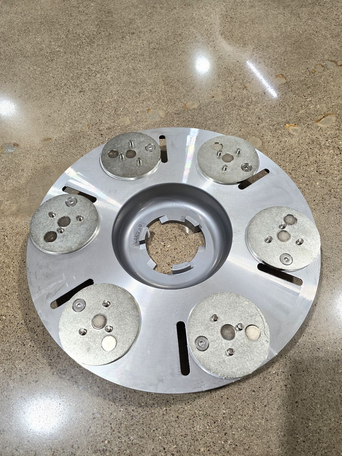 17" Standard Magnetic Full Metal Diamond Pad Driver