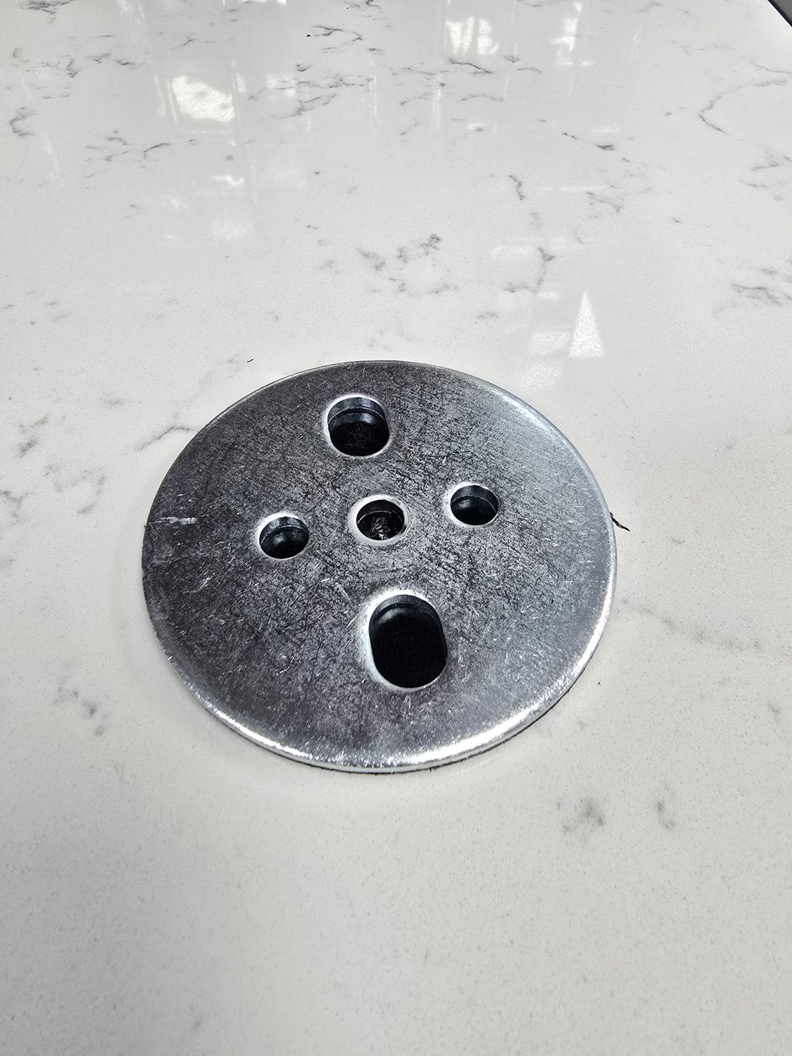 4" Velcro Adapter (fits Spartan 650, Gladiator 550, 17" Magnetic Plate)