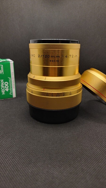 PENTAX 67 Mount FAST LENS - Rehousing ISCO ULTRA MC 120mm F2 Lens /GFX
