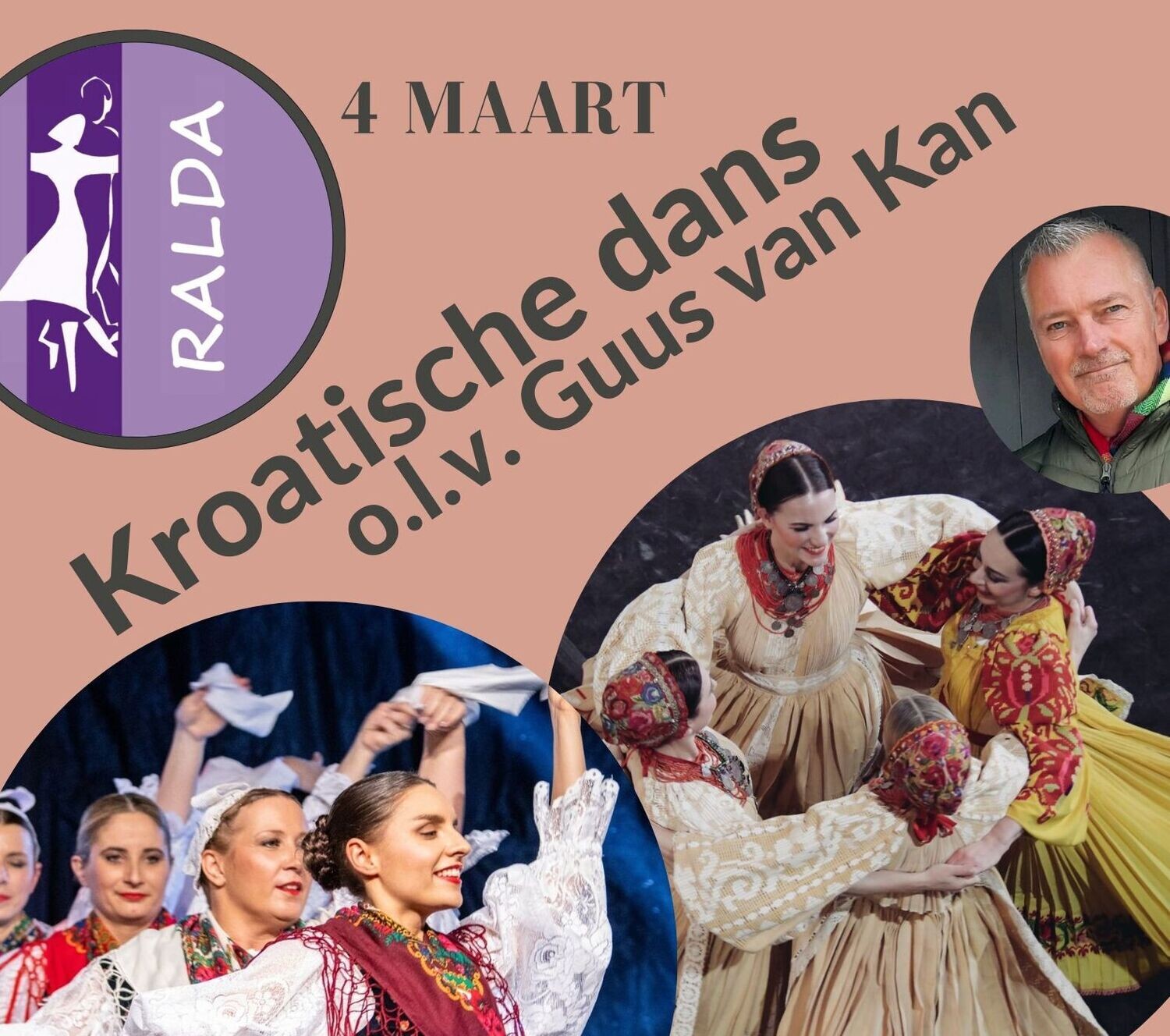 4 maart - Workshop Kroatische dans met Guus van Kan (ALLEEN RESERVEREN)