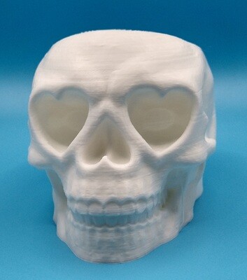 Heart Eyes Skull