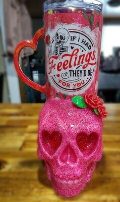 Heart Eyes Skull