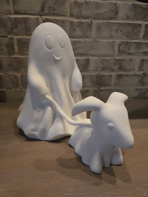 Ghost with Dog (Large)