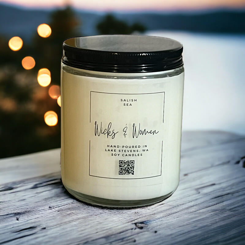 Salish Sea 8oz Scented Soy Candle