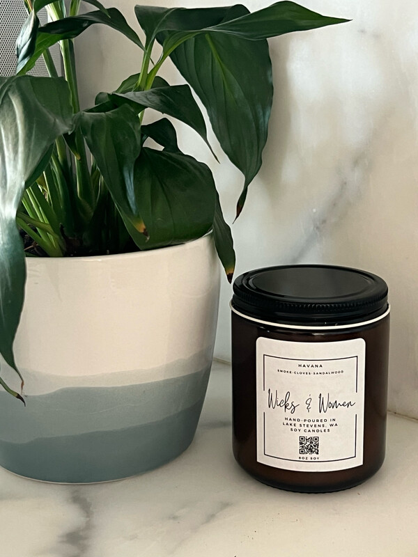 Havana 8oz Scented Soy Candle