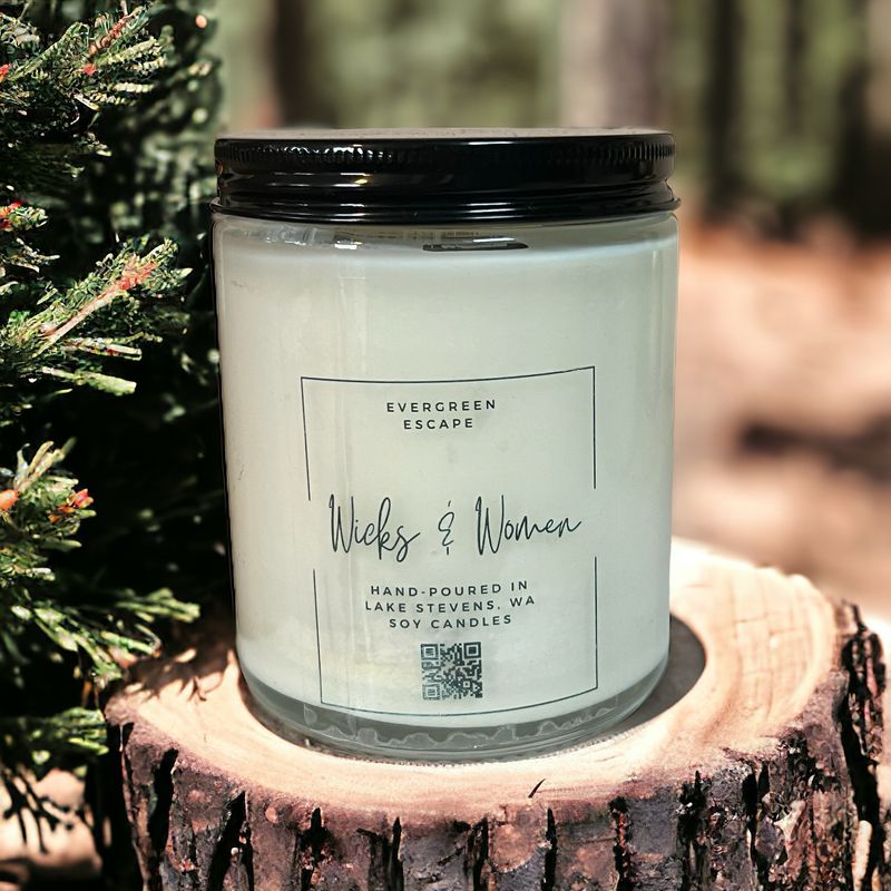 Evergreen Escape 8oz Soy Candle