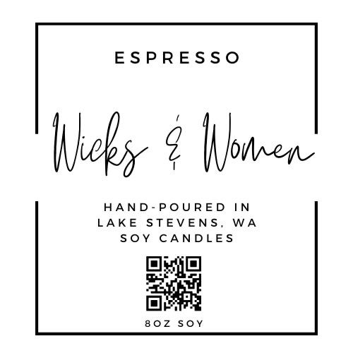 Espresso 8oz Scented Soy Candle