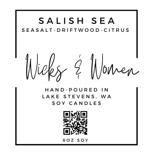 Salish Sea 8oz Scented Soy Candle