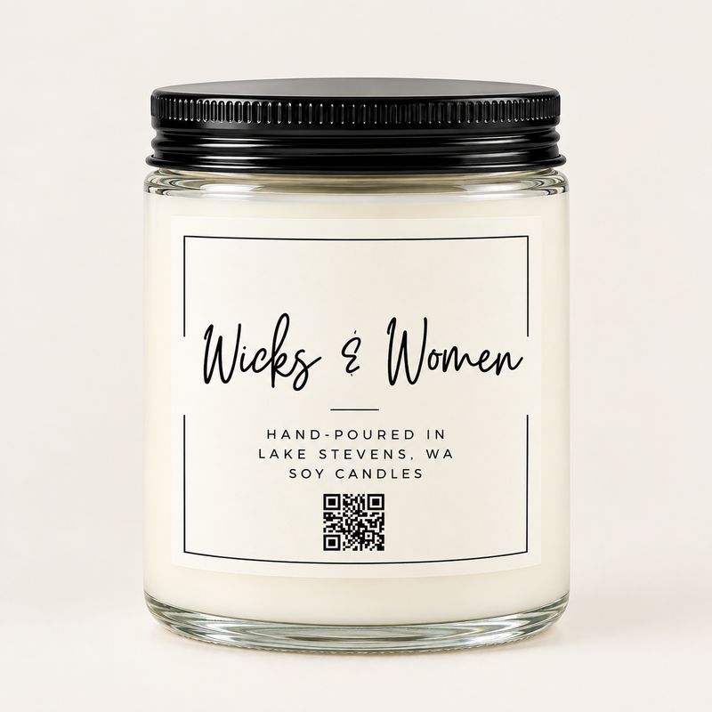 Lemon 8oz Scented Soy Candle