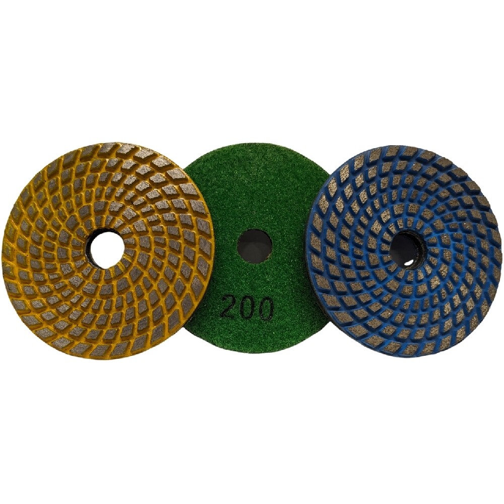 Diamant Schleifpad segmentiert 100 mm