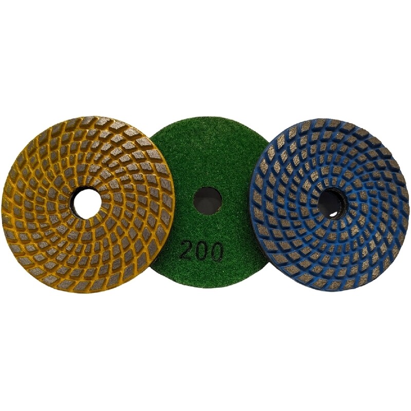 Diamant Schleifpad segmentiert 100 mm