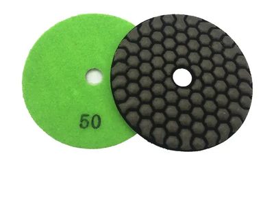 Diamant-Pad Schleifpad zum Trockenschleifen 125 mm Diamant-Pad Schleifpad zum Trockenschleifen 125 mm