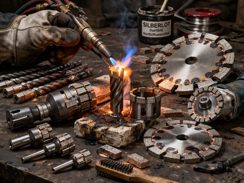 Neubelegung von Fräsern, Schleifer, Bohrer, Trennscheiben etc.