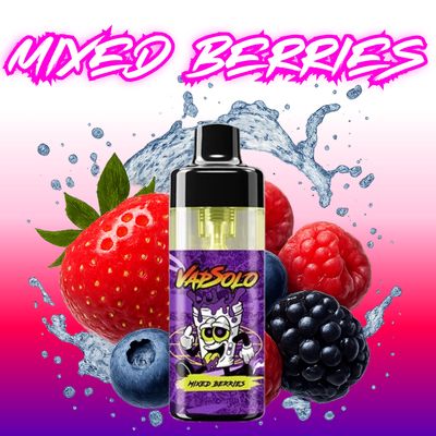 VAPSOLO DISPOSABLE MIXED BERRIES