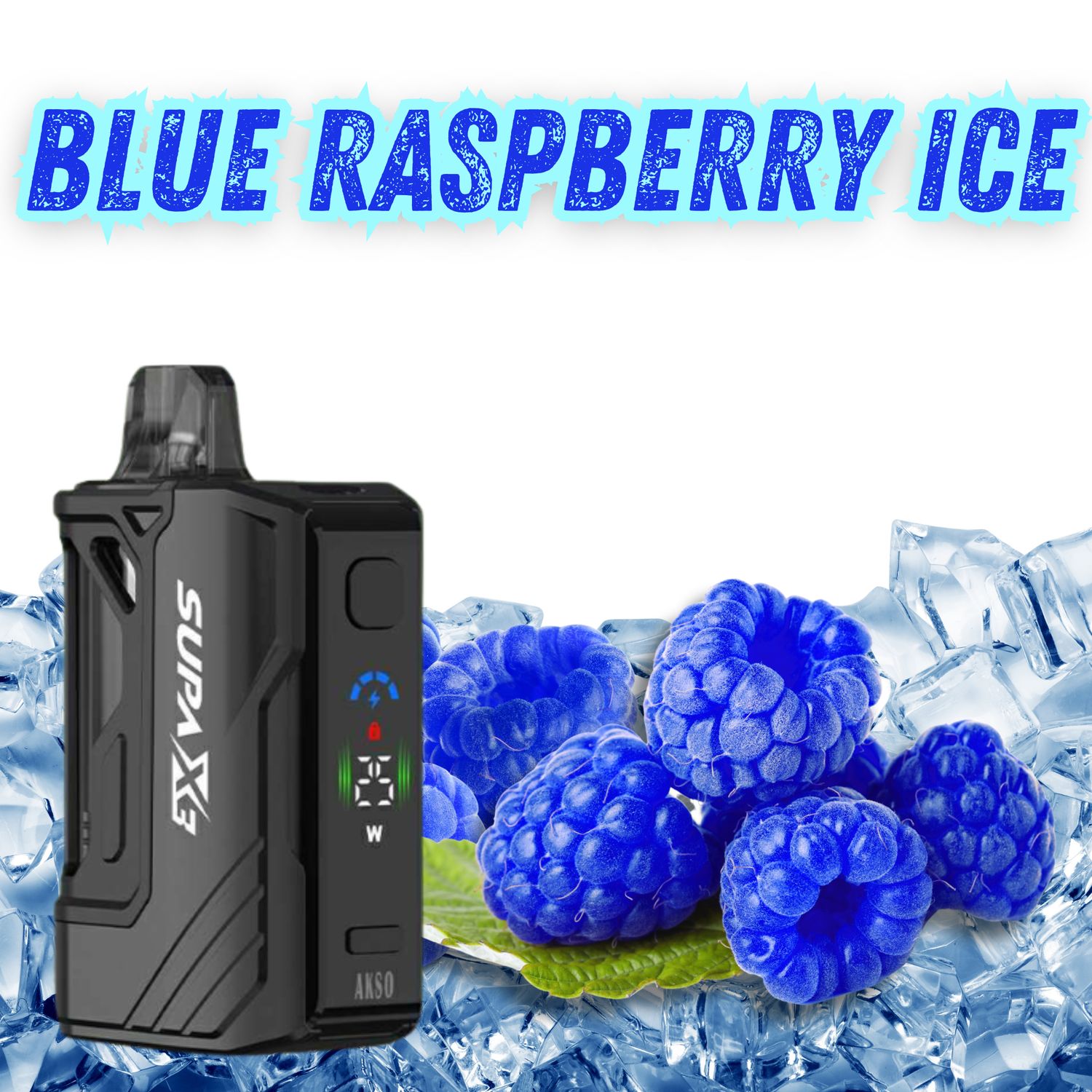 SUPA X3 BLUE RASPBERRY ICE