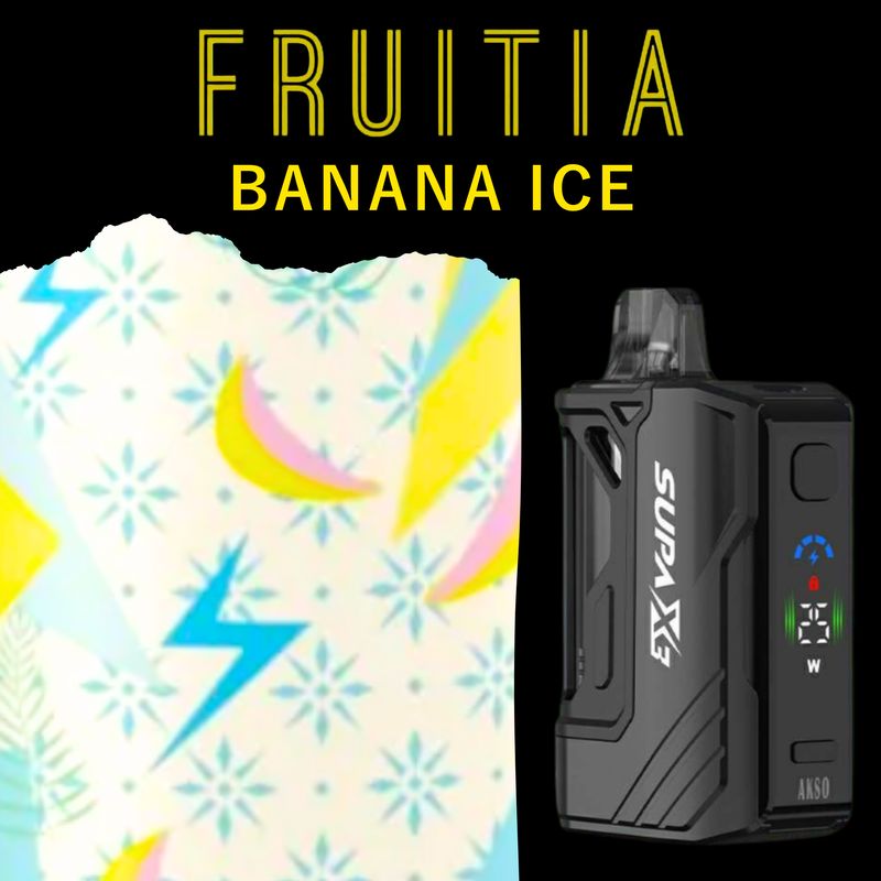 SUPA X3 FRUTIA BANANA ICE