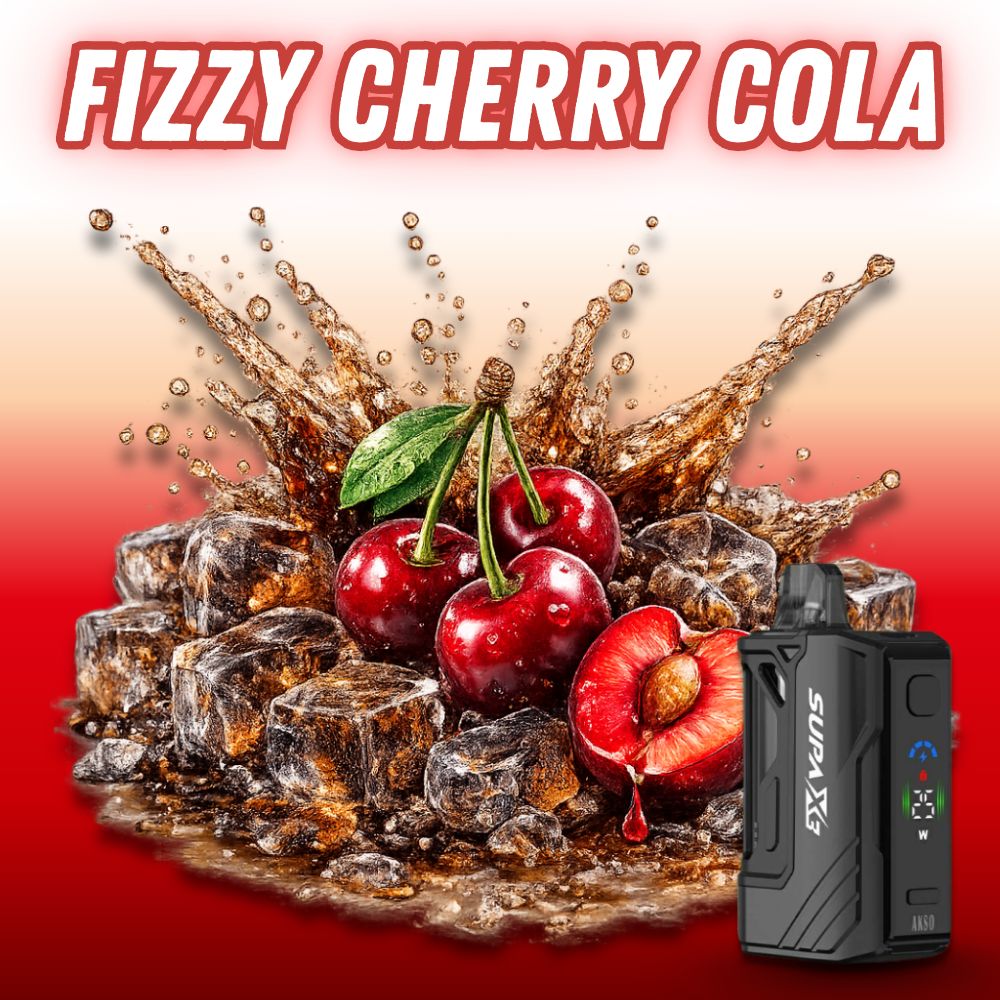 SUPA X3 FIZZY CHERRY COLA