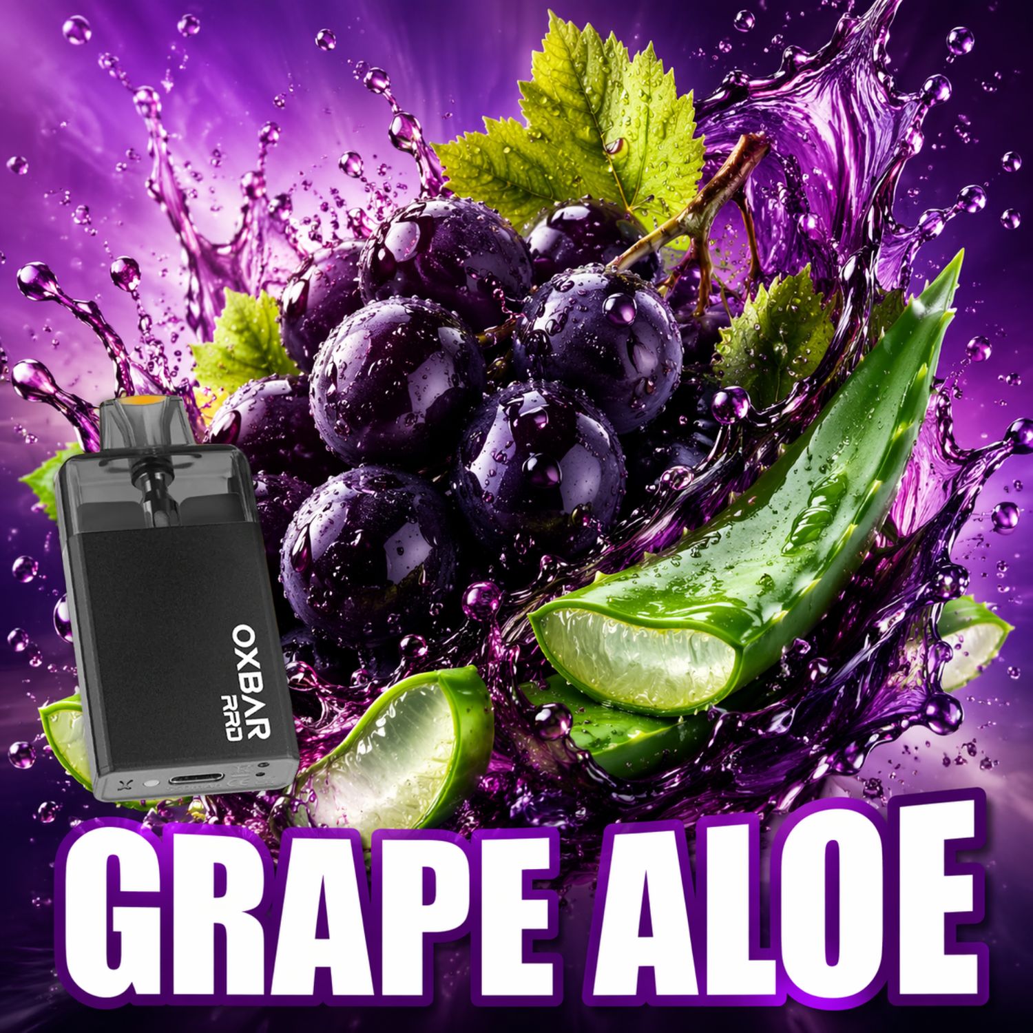 OXBAR DISPOSABLE RRD GRAPE ALOE