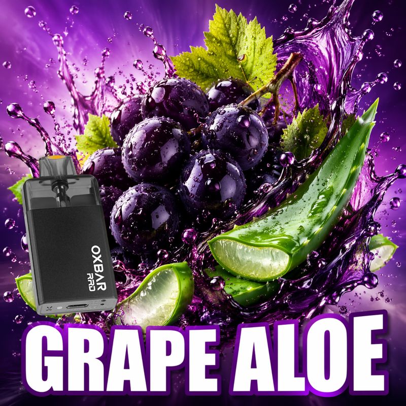 OXBAR DISPOSABLE RRD GRAPE ALOE