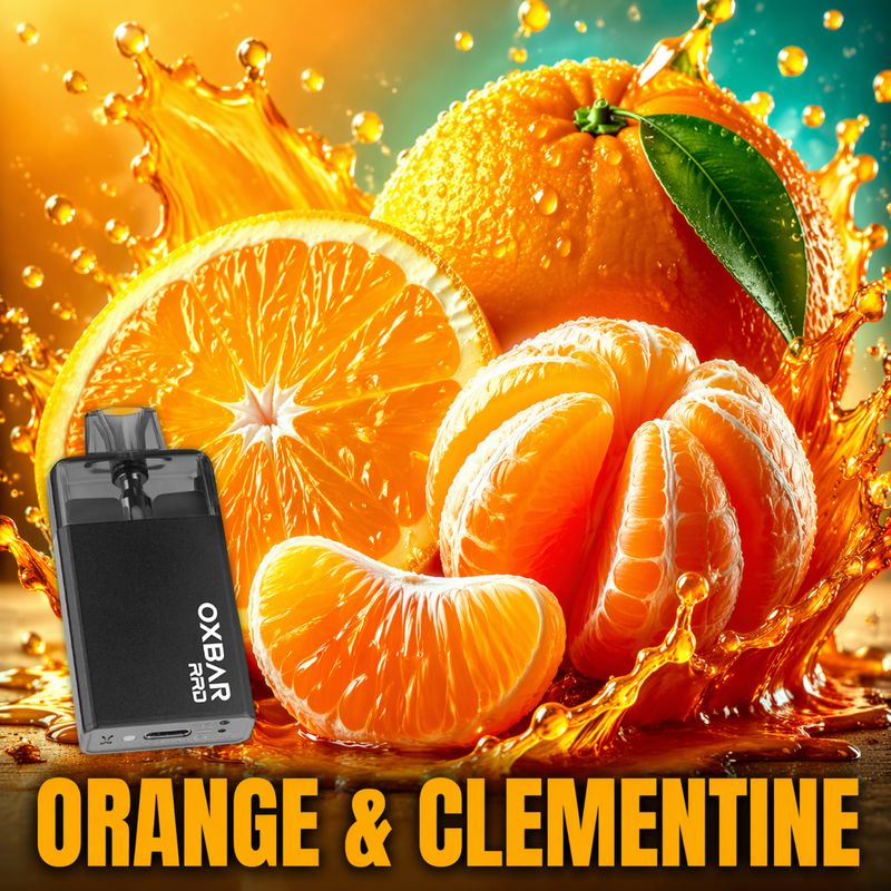 OXBAR DISPOSABLE RRD ORANGE &amp; CLEMENTINE