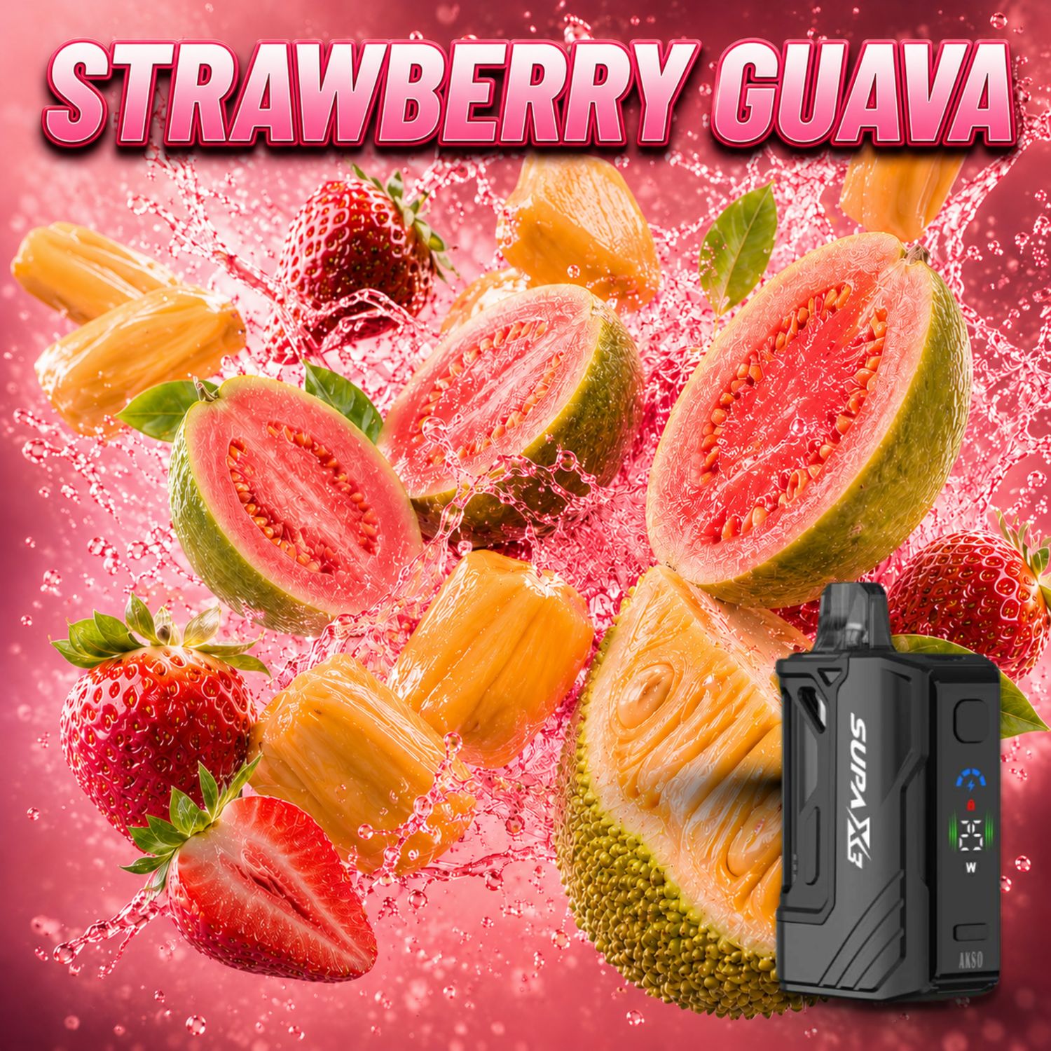 SUPA X3 STRAWBERRY GUAVA