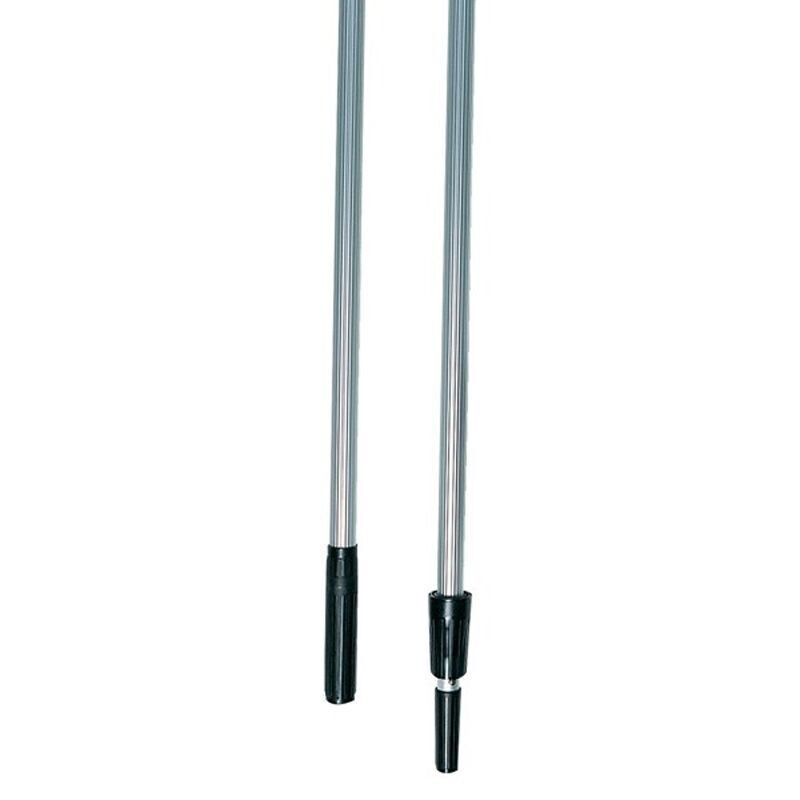 Aluminium Telescopic Pole 50"-92", thread or push fit