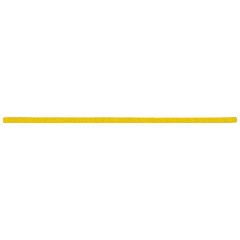 m2 Anti-Slip Tape General Purpose yellow Sheet 25x1000mm, pack of 10