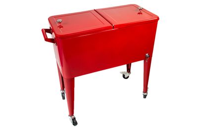Nevera de jardín ROJA