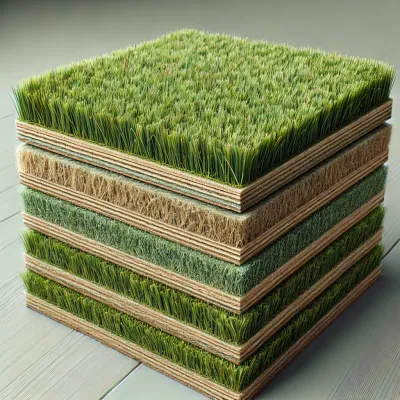 MUESTRAS DE CÉSPED RECICLADO