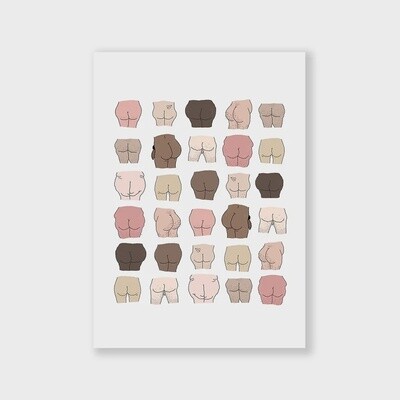 Butts postcard