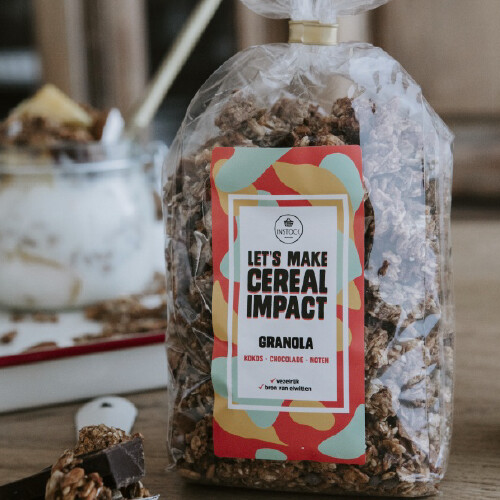 Granola Kokos, Chocolade, Noten