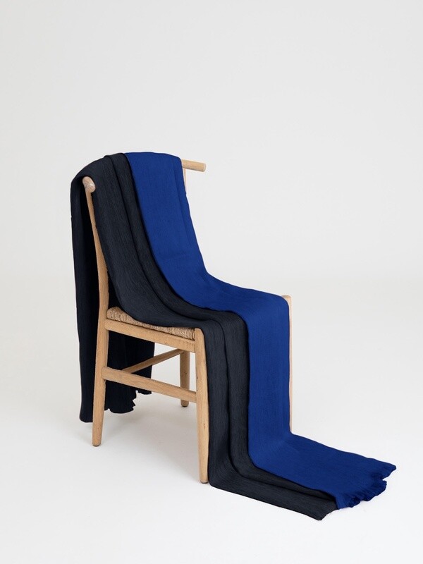 Double Plaid Cobalt/Royal Blue 240x170cm