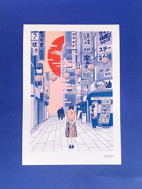 A3 print Tokyo