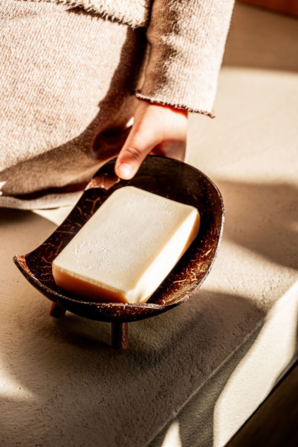 Coconut Shell Soap Dish