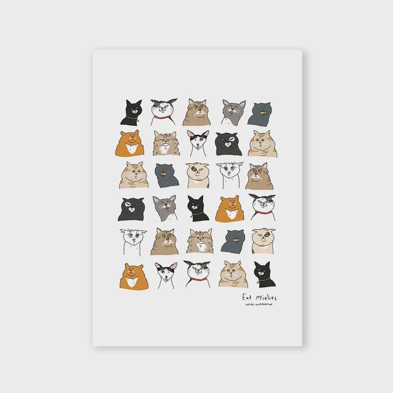 Cats Print