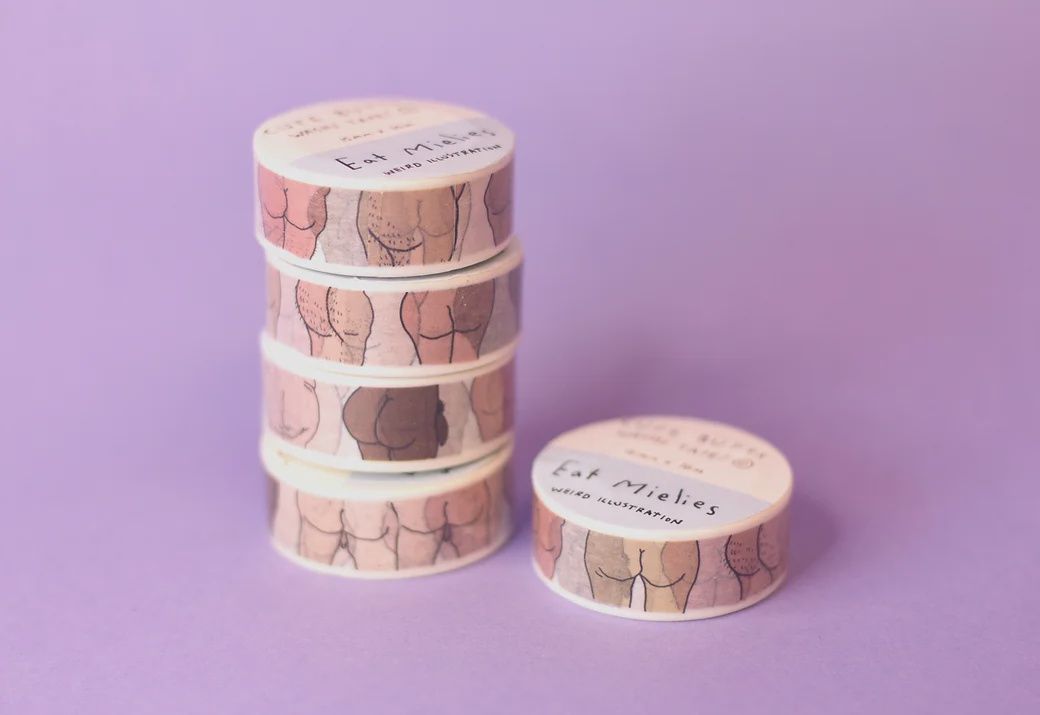 Butts Washi Tape