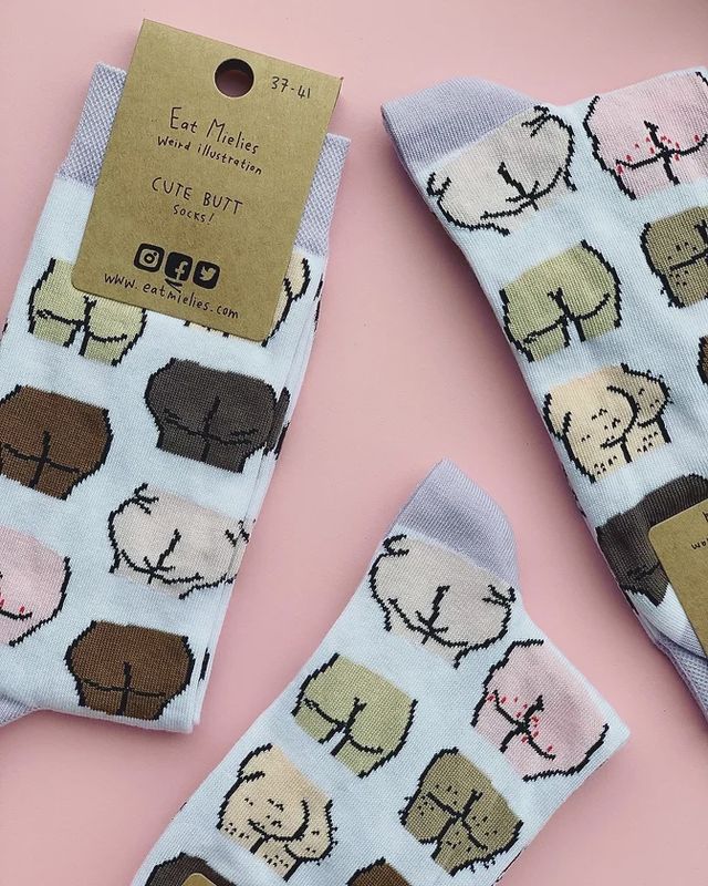 Cute Butt Socks