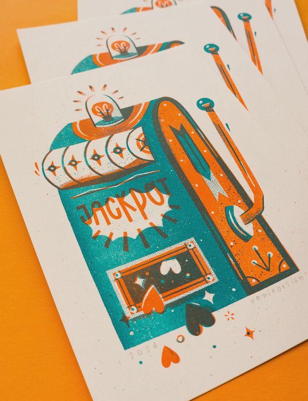Jackpot - risoprint (A5)