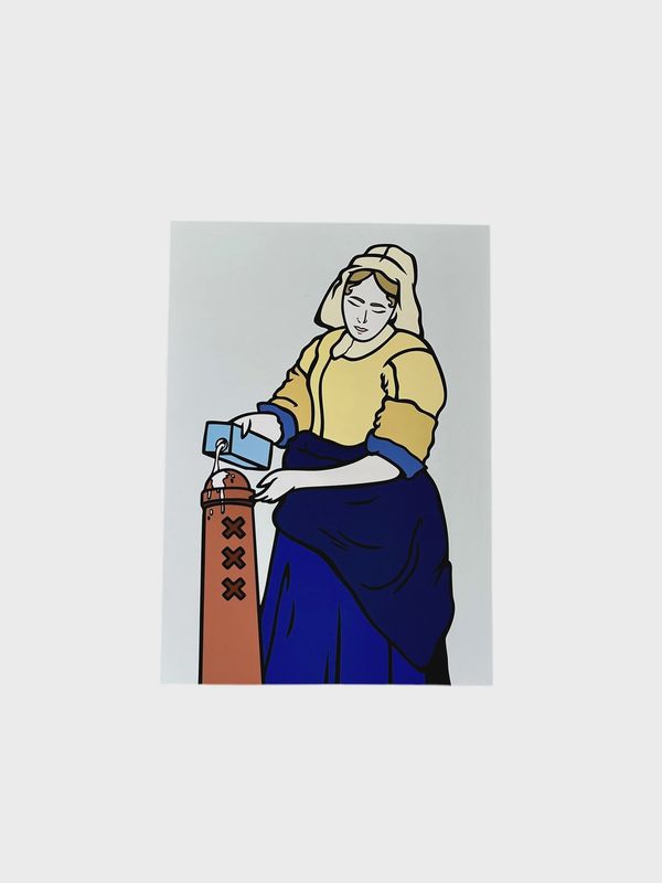 The milk maid print A4 Angelorina