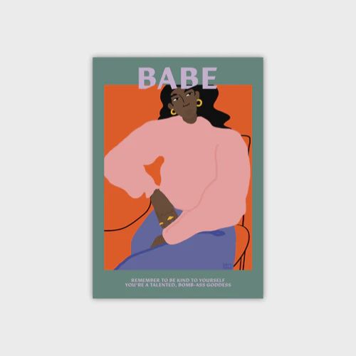 Babe - Art Print A4