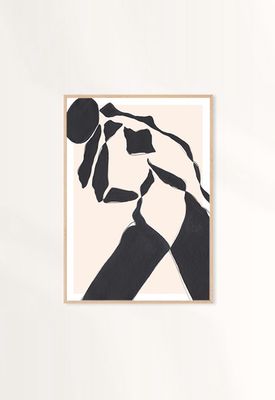 Print Back Bend A3