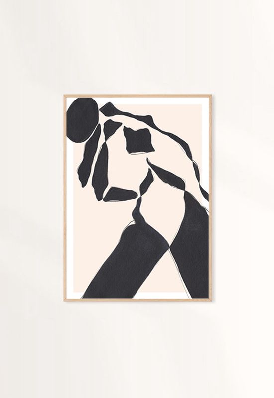 Print Back Bend A3