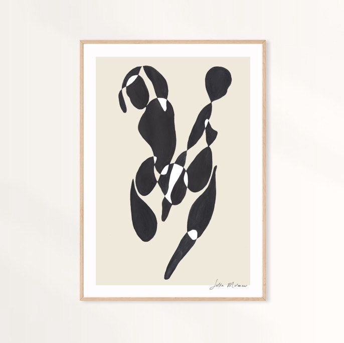 Print Abstract Dance A3