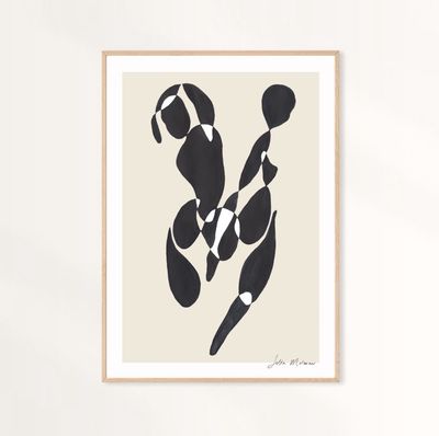 Print Abstract Dance A3