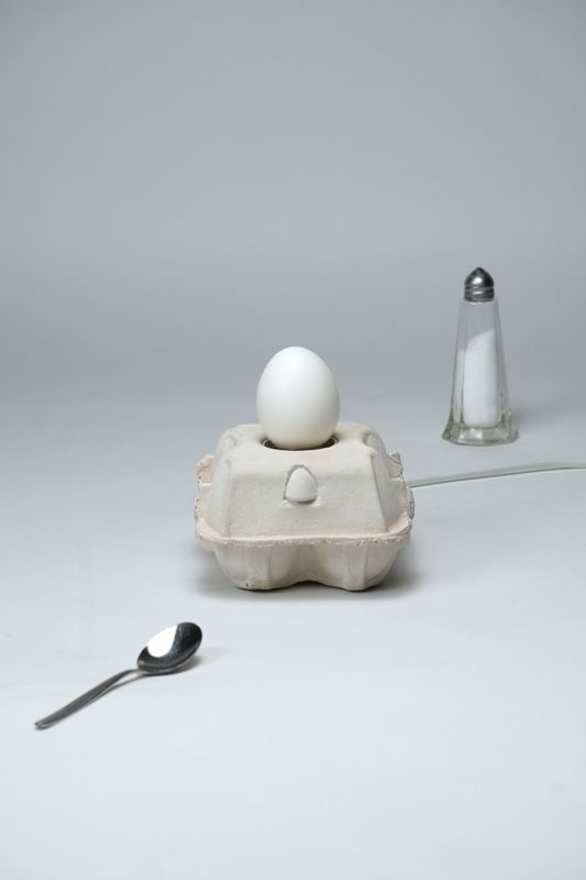 Eggbox lamp base
