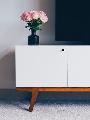 Walnut bureau