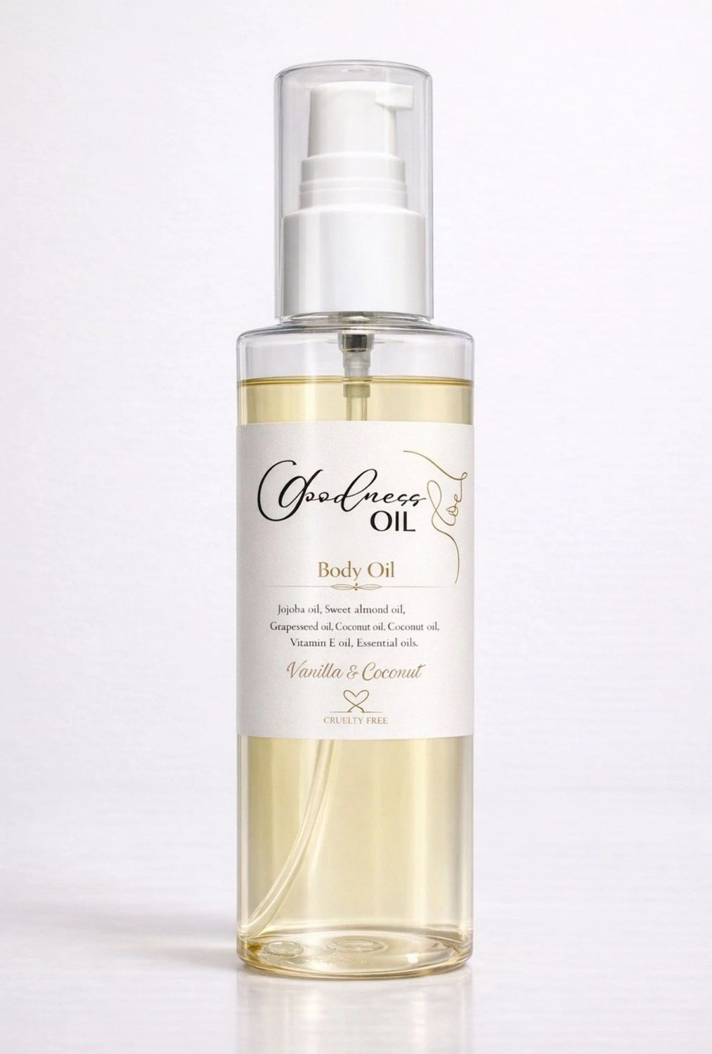 Vanilla &amp; Coconut Body oil 250ml