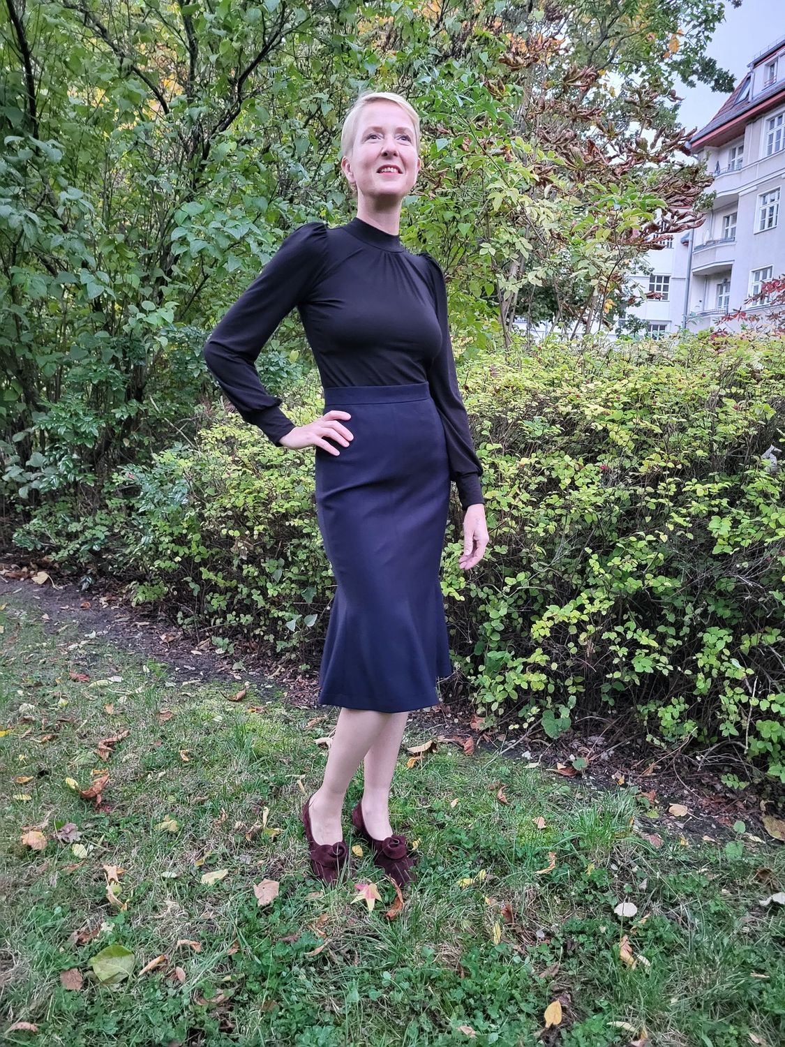 Josi, eleganter Rock mit Godet
