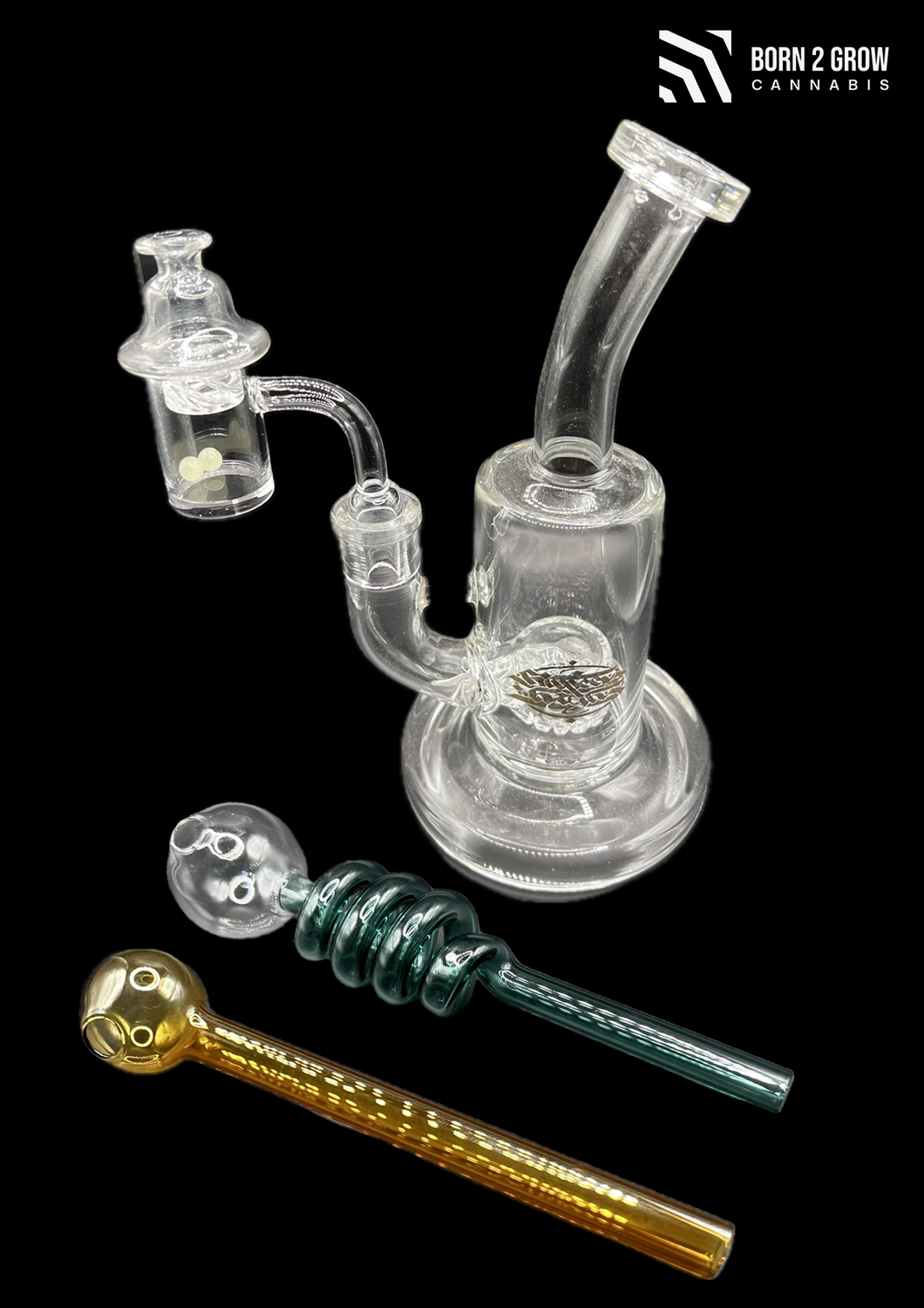 DUB Bong for smoke extraction